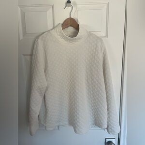J Crew Quilted Sweatshirt - never worn - XXL